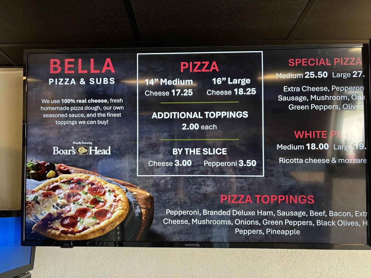 Bella Pizza & Subs